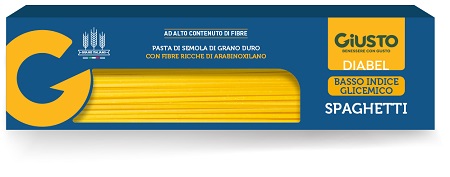 GIUSTO DIABEL BASSO INDICE GLICEMICO PASTA SPAGHETTI 400 G - Gruppofarmastore.it