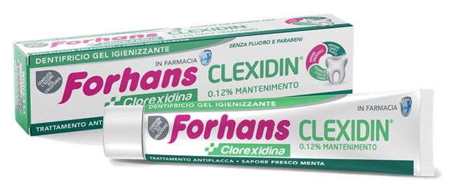 FORHANS CLEXIDIN DENTIFRICIO 75 ML - Gruppofarmastore.it
