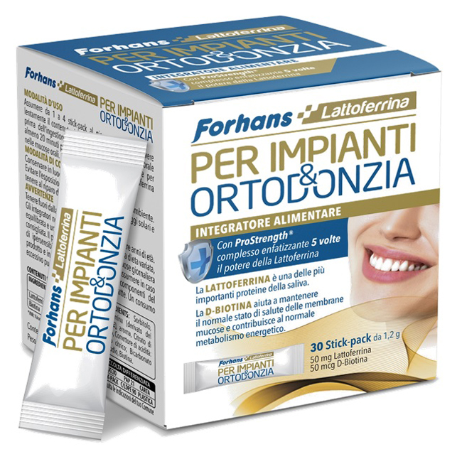 FORHANS PER IMPIANTI&ORTODONZIA 30 STICK-PACK - Gruppofarmastore.it