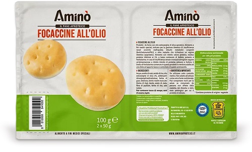 AMINO' FOCACCINE OLIO 100 G - Gruppofarmastore.it