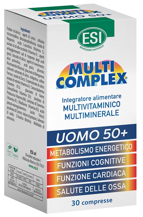 ESI MULTICOMPLEX UOMO 50+ 30 COMPRESSE - Gruppofarmastore.it