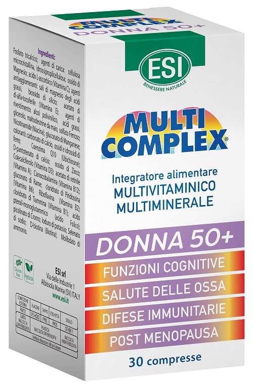 ESI MULTICOMPLEX DONNA 50+ 30 COMPRESSE - Gruppofarmastore.it
