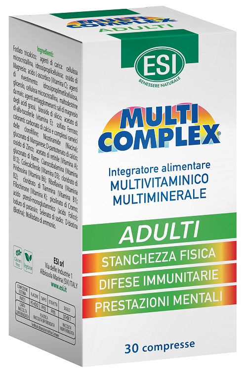 ESI MULTICOMPLEX ADULTI 30 COMPRESSE - Gruppofarmastore.it