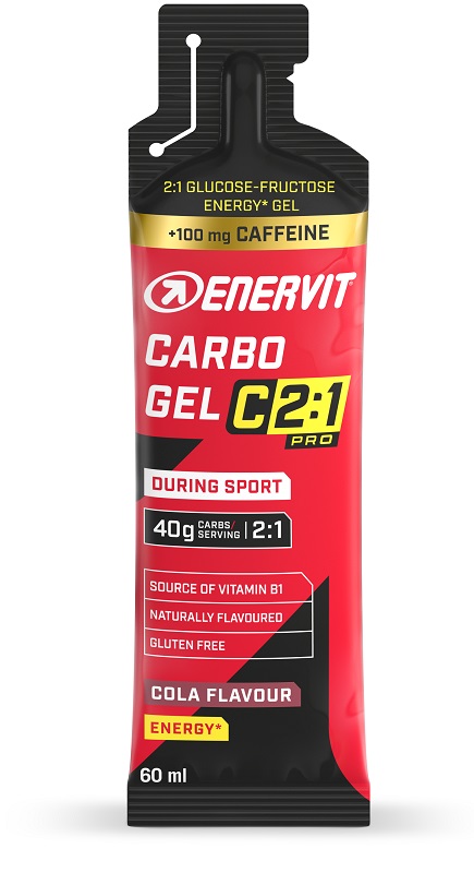 ENERVIT C2 1 PRO CARBO GEL COLA CON CAFFEINA 60 ML - Gruppofarmastore.it