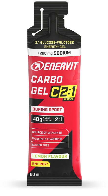 ENERVIT C2 1 PRO CARBO GEL LEMON CON SODIO 60 ML - Gruppofarmastore.it