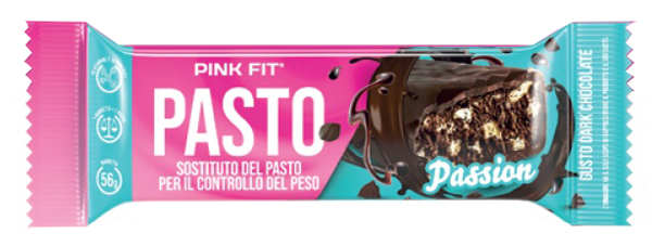 PINK FIT PASTO PASSION DARK CHOCOLATE 56 G - Gruppofarmastore.it