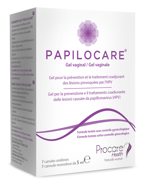 PAPILOCARE GEL VAGINALE 7 CANNULE MONODOSE X 5 ML - Gruppofarmastore.it