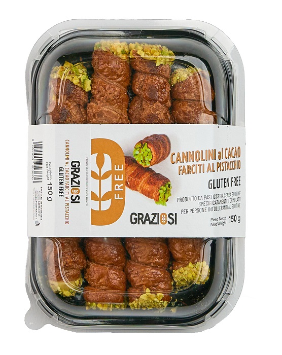 CANNOLI CACAO PISTACCHIO 150 G - Gruppofarmastore.it