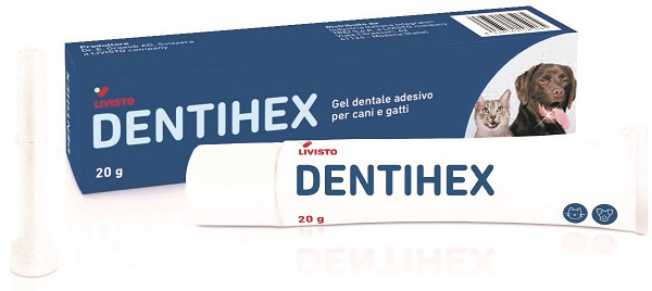 DENTIHEX GEL DENTALE ADESIVO PER CANI E GATTI 20 G - Gruppofarmastore.it