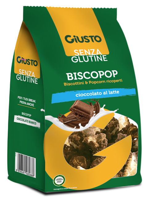 GIUSTO SENZA GLUTINE BISCOPOP NEW 80 G - Gruppofarmastore.it