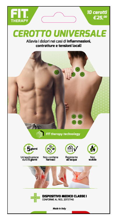 FIT THERAPY CEROTTO UNIVERSALE 10 PEZZI - Gruppofarmastore.it