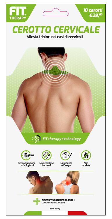 FIT THERAPY CEROTTO CERVICALE 10 PEZZI - Gruppofarmastore.it