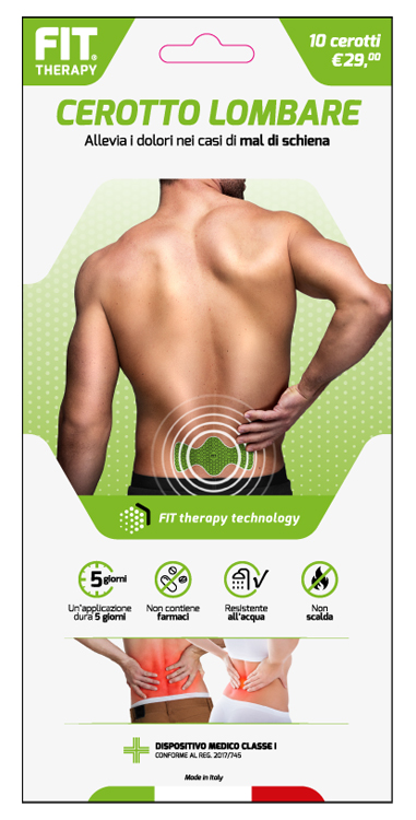 FIT THERAPY CEROTTO LOMBARE 10 PEZZI - Gruppofarmastore.it