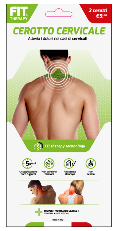 FIT THERAPY CEROTTO CERVICALE 2 PEZZI - Gruppofarmastore.it