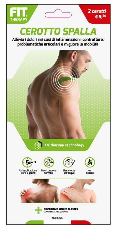 FIT THERAPY CEROTTO SPALLA 2 PEZZI - Gruppofarmastore.it