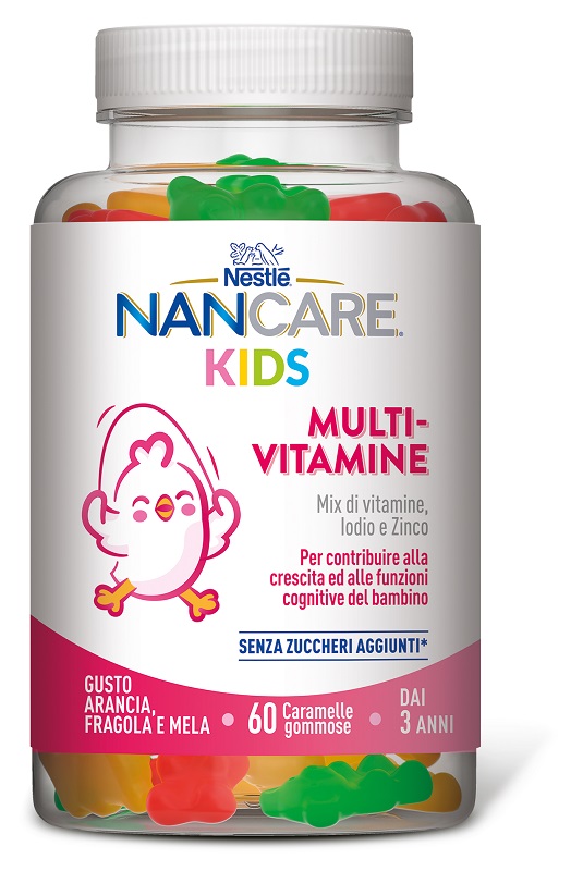 NANCARE KIDS MULTIVITAMINE 60 GUMMIES - Gruppofarmastore.it