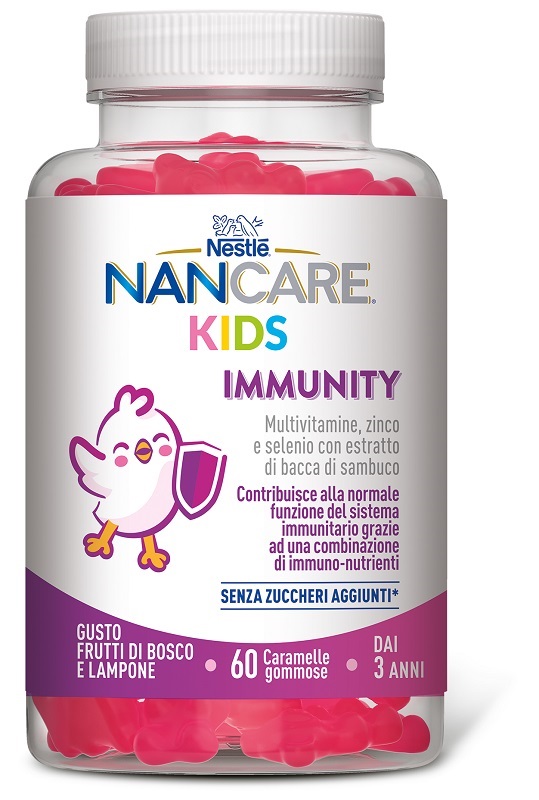 NANCARE KIDS IMMUNITY 60 GUMMIES - Gruppofarmastore.it