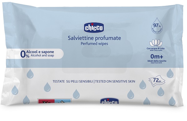 CHICCO SALVIETTE 72 PEZZI NO PLAQUE - Gruppofarmastore.it