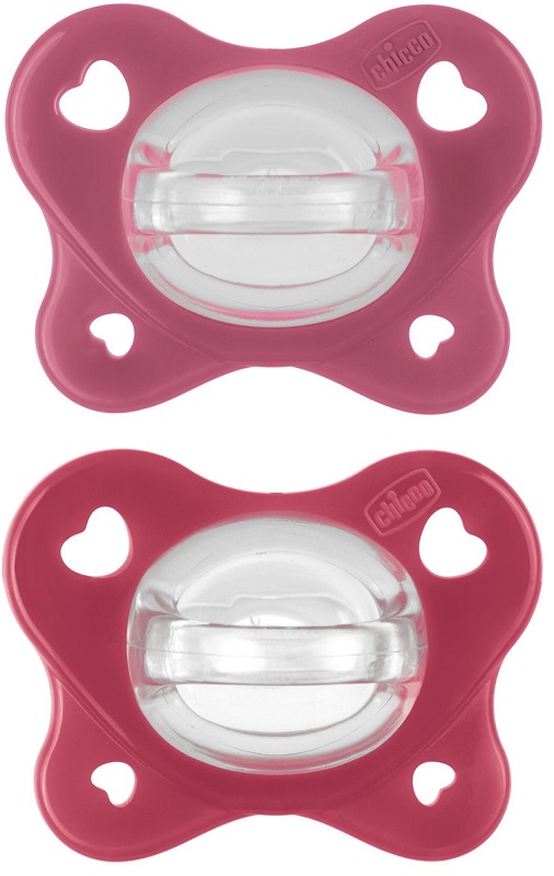 CHICCO DUAL SOFT SUCCHIETTO ROSA 16-36 MESI 2 PEZZI - Gruppofarmastore.it
