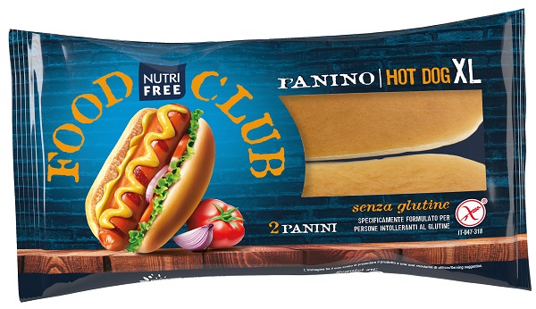 NUTRIFREE PANINO HOT DOG XL 2 PEZZI DA 65 G - Gruppofarmastore.it