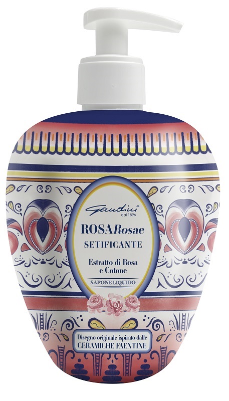 GANDINI SAPONE LIQUIDO FAENZA ROSA 500 ML - Gruppofarmastore.it