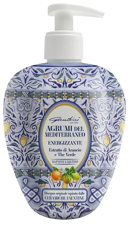GANDINI SAPONE LIQUIDO FAENZA AGRUMI 500 ML - Gruppofarmastore.it
