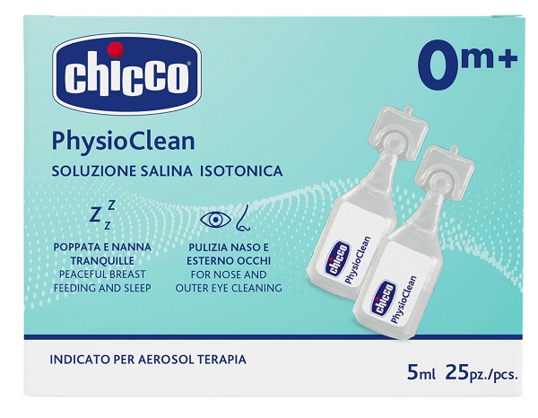 SOLUZIONE SALINA ISOTONICA PHYSIOCLEAN 25 PEZZI DA 5 ML - Gruppofarmastore.it