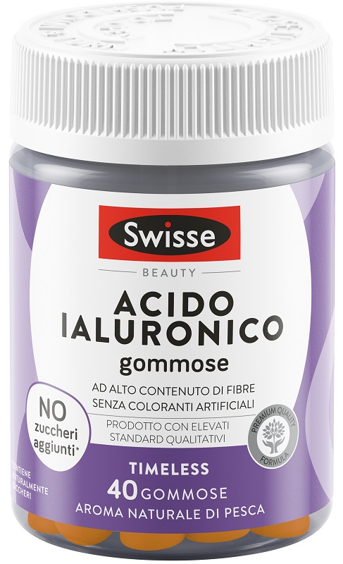 SWISSE ACIDO IALURONICO 40 GOMMOSE - Gruppofarmastore.it