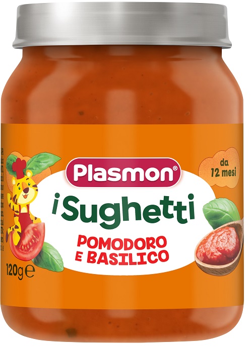 PLASMON I SUGHETTI POMODORO E BASILICO 120 G - Gruppofarmastore.it
