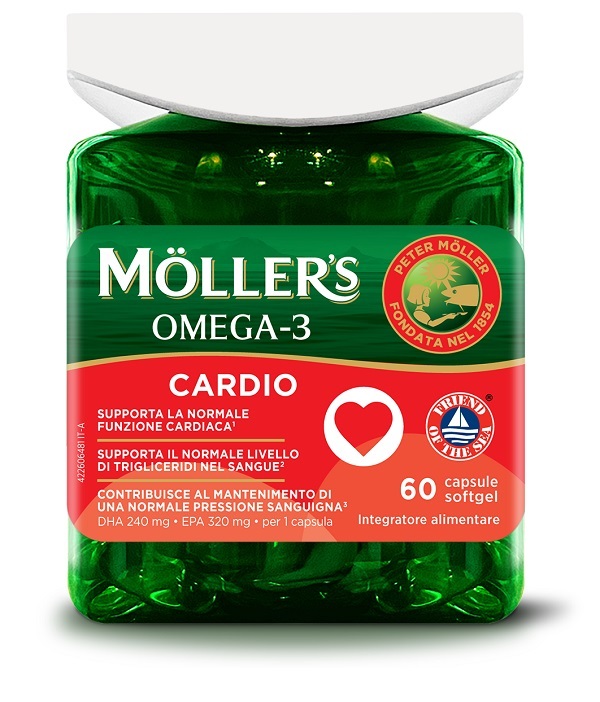 MOLLER'S OMEGA 3 CARDIO 60 CAPSULE - Gruppofarmastore.it