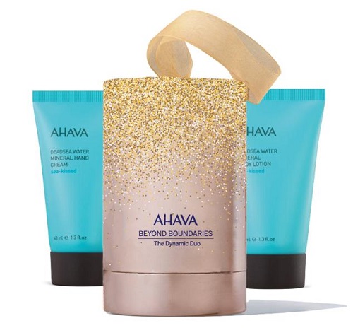AHAVA THE DYNAMIC DUO 1 MINERAL HAND CREAM SEA KISSED 40 ML + 1 MINERAL BODY LOTION SEA KISSED 40 ML - Gruppofarmastore.it