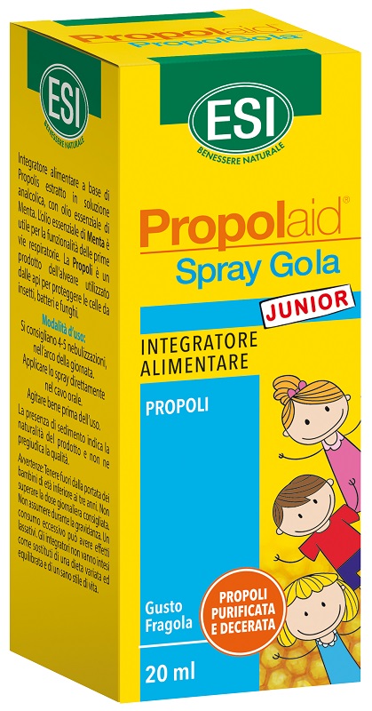 ESI PROPOLAID SPRAY GOLA JUNIOR 20 ML - Gruppofarmastore.it