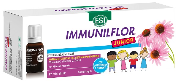 ESI IMMUNILFLOR MINI DRINK JUNIOR 12 MINI DRINK - Gruppofarmastore.it