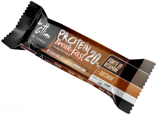 PROTEIN BAR 20% BREAK AND FAST 50 G - Gruppofarmastore.it