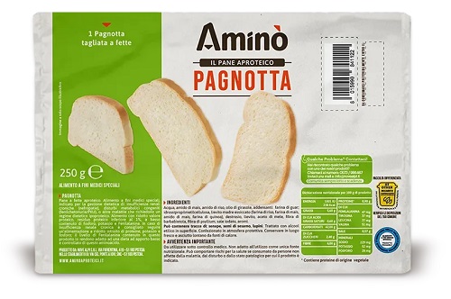 AMINO' PAGNOTTA 250 G - Gruppofarmastore.it
