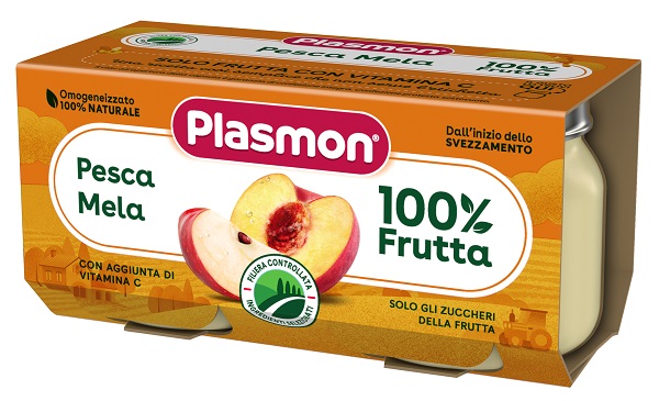 PLASMON OMOGENEIZZATO PESCA MELA 160 G - Gruppofarmastore.it