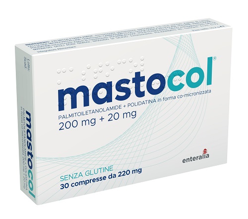 MASTOCOL 30 PALMITOILETANOLAMIDE 200 MG + POLIDATINA FORMA CO MICRONIZZATA 20 MG 30 COMPRESSE - Gruppofarmastore.it