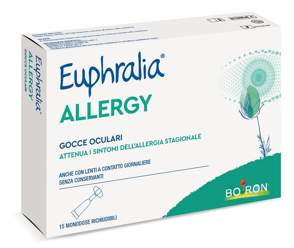 GOCCE OCULARI EUPHRALIA ALLERGY 15 MONODOSE - Gruppofarmastore.it