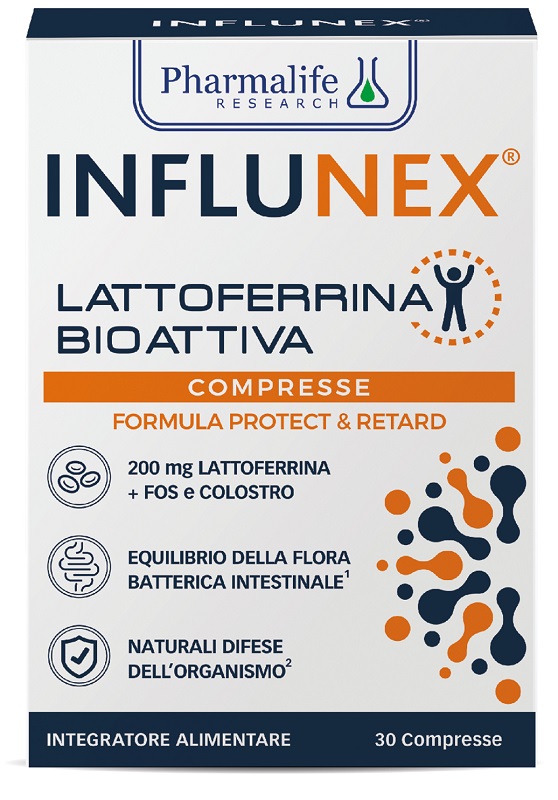 INFLUNEX LATTOFERRINA BIOATTIVA 30 COMPRESSE - Gruppofarmastore.it