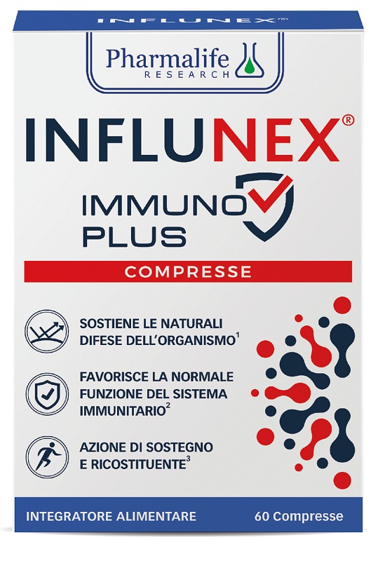 INFLUNEX IMMUNO PLUS 60 COMPRESSE - Gruppofarmastore.it