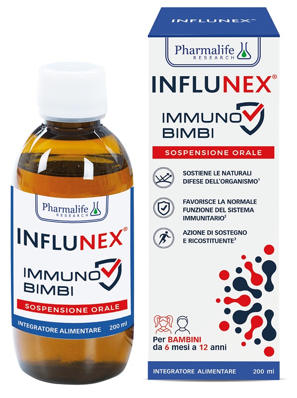 INFLUNEX IMMUNO BIMBI 200 ML - Gruppofarmastore.it
