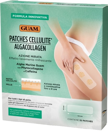 GUAM PATCHES CELLULITE ALGACOLLAGEN 32 PEZZI - Gruppofarmastore.it