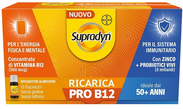 SUPRADYN RICARICA PRO B12 10 FLACONCINI - Gruppofarmastore.it