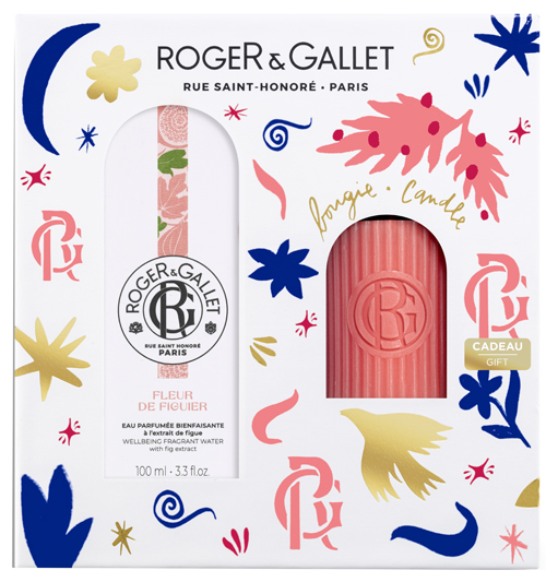 ROGER&GALLET SET NATALE FDF EAU DE TOILETTE 100 ML + CANDELA - Gruppofarmastore.it