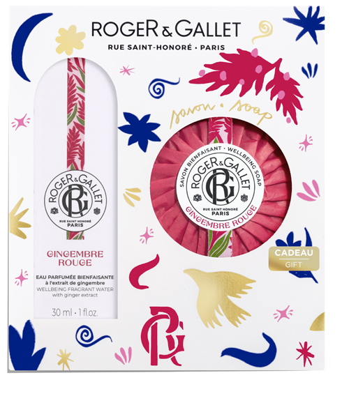 ROGER&GALLET SET NATALE GINGR 30 ML + SAPONE 100 G - Gruppofarmastore.it