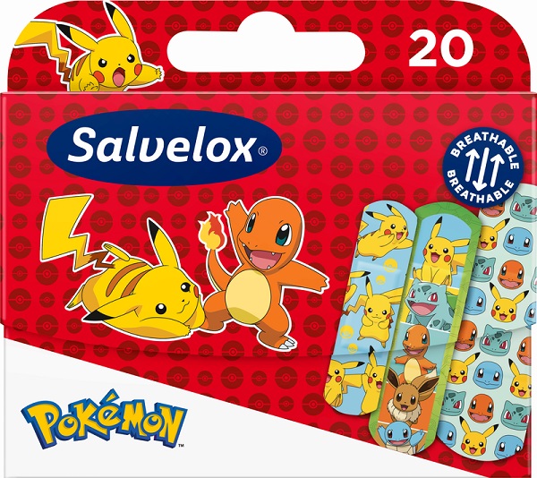 CEROTTO SALVELOX POKEMON 20 PEZZI - Gruppofarmastore.it