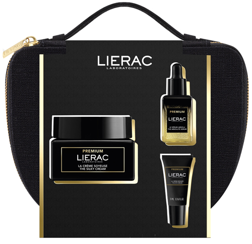 LIERAC TROUSSE NATALE PREMIUM SOYEUSE 50 ML + MINI SIERO 13 ML + MINI CONTORNO OCCHI 5 ML 2024 - Gruppofarmastore.it