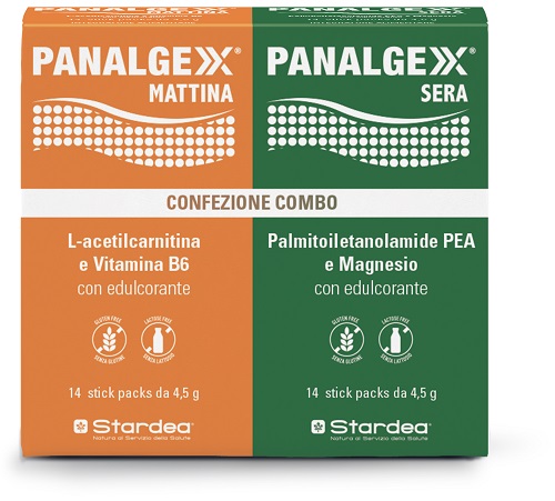PANALGEXX MATTINA 14 STICKPACK + PANALGEXX SERA 14 STICKPACK CONFEZIONE COMBO - Gruppofarmastore.it