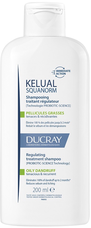 KELUAL SQUANORM SHAMPOO ANTI FORFORA GRASSA 200 ML - Gruppofarmastore.it