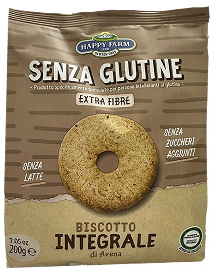 HAPPY FARM BISCUIT VANIGLIA 120 G - Gruppofarmastore.it